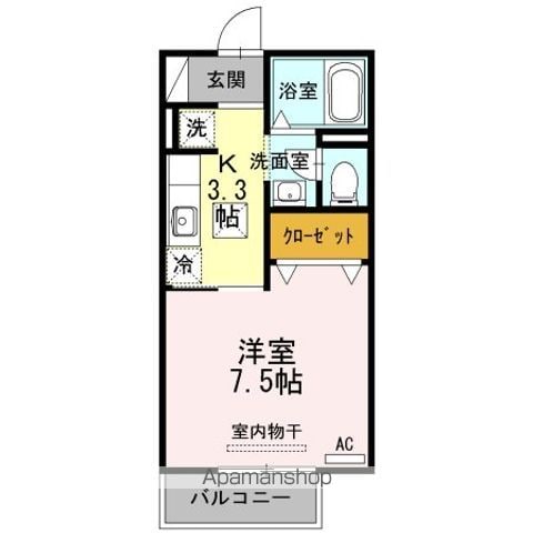 クルーガーランドBの間取り写真