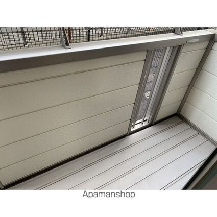 ハイツひまわり[1K/28.1m2]のバルコニー