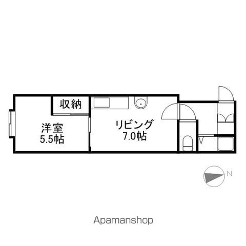 プレステージ文京台Iの間取り写真