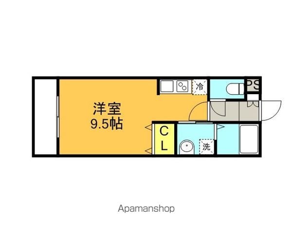マイプレイス千早駅南の間取り写真