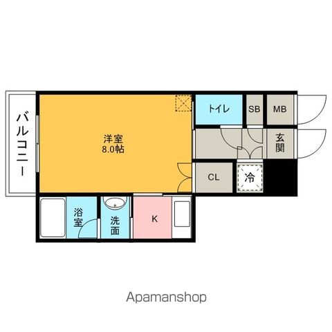 【プライムアーバン博多東の間取り】