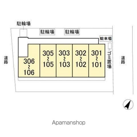 エクセルＫ 105 ｜ 千葉県千葉市稲毛区小仲台８丁目17-8（賃貸アパート1LDK・1階・41.29㎡） その22