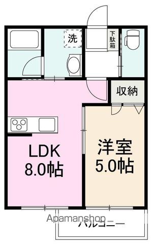 MITSUI CREST COURTの間取り写真