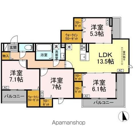 徳丸7丁目PJの間取り写真