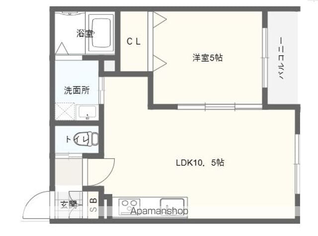 ALLIER PARK下木田の間取り写真