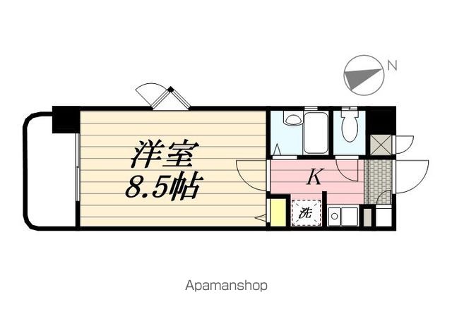 【ライオンズステーションプラザ箱崎の間取り】