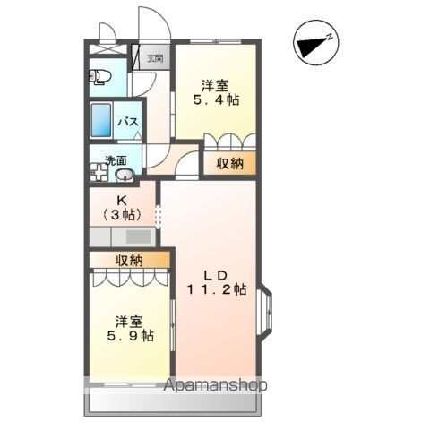 デュエールの間取り