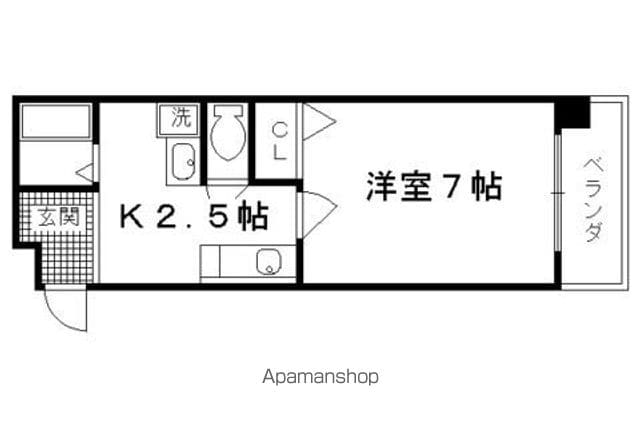 ティムール九条の間取り写真