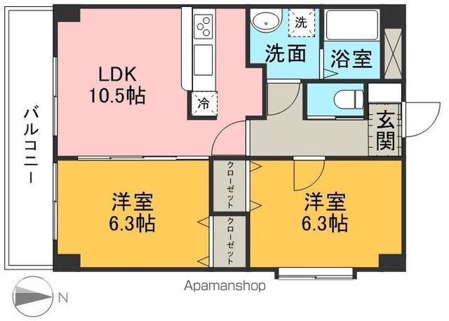 PREMIUM大津中央の間取り写真