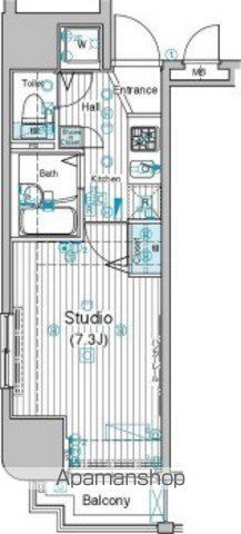 【ガラ・シティ笹塚駅前の間取り】