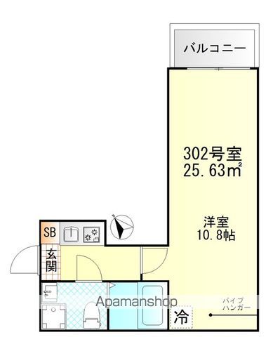 VALLE FELIZ雑色の間取り写真