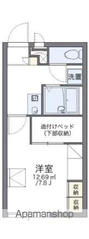 レオパレスステラ三條の間取り写真