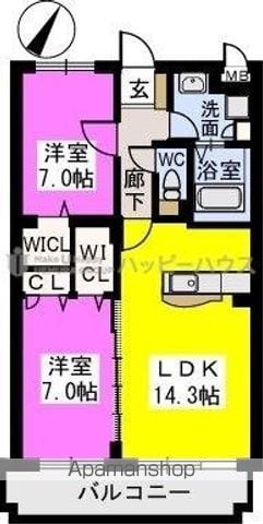 エスポワール・ソワの間取り写真