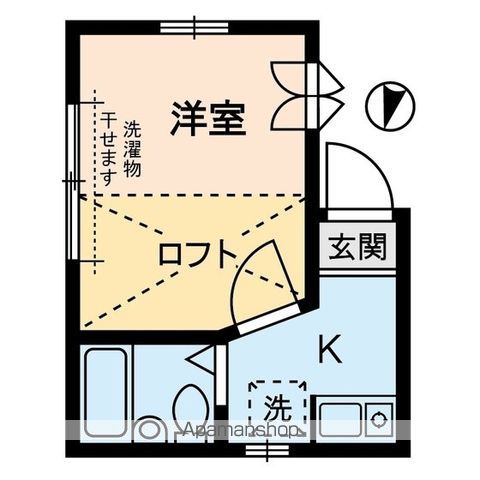 シャンテ エスポワールの間取り写真