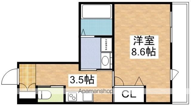 グランシャルム円山の間取り写真