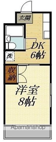 グリーンハイツ根洗の間取り写真