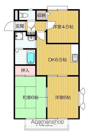 LUSTERーNの間取り写真