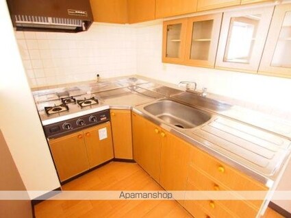 ホワイトプラザ会津[2LDK/57.12m2]のキッチン