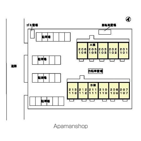 ルミエール　Ａ棟 101 ｜ 福岡県大野城市仲畑１丁目13-28（賃貸アパート1LDK・1階・33.61㎡） その16