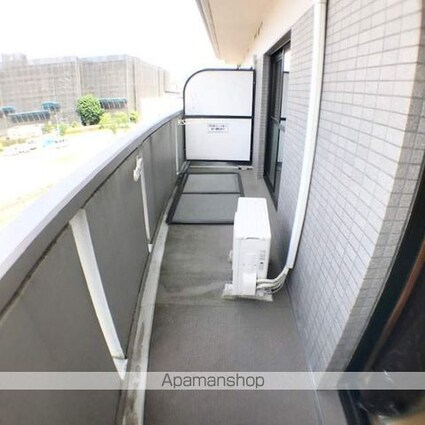 滋賀県大津市大萱４丁目[2DK/53m2]のバルコニー