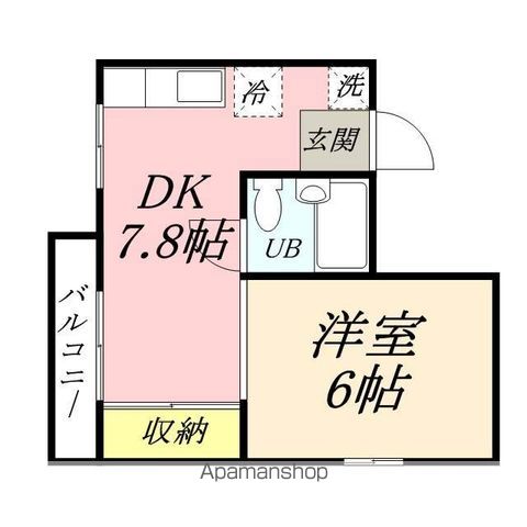 ホワイトメゾンブランセの間取り写真