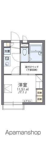 レオパレス北原の間取り写真