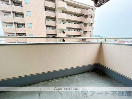 ブラウンハイム[1K/25.66m2]のバルコニー