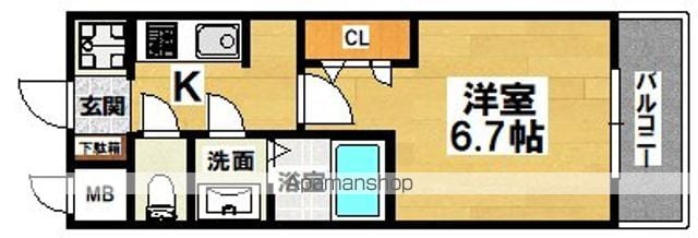 ESーGRANDE長居パークフロントの間取り写真
