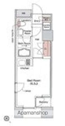 ＳＥＡＳＣＡＰＥ千葉みなと[1R/21.78m2]の間取図
