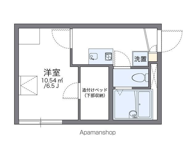 【レオパレスウェリナの間取り】