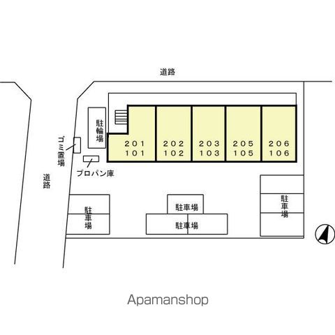 グリーンコート 203 ｜ 千葉県鎌ケ谷市新鎌ケ谷２丁目15-16（賃貸アパート1LDK・2階・33.39㎡） その30