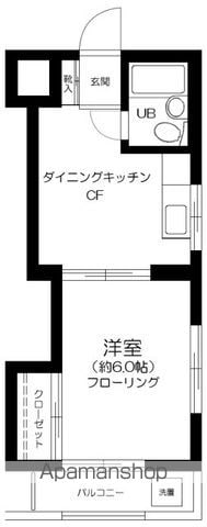 アレイム東北沢の間取り写真
