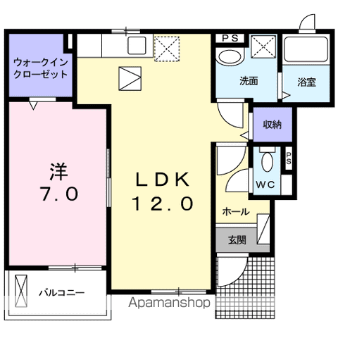 【コロランテ・ティＣの間取り】