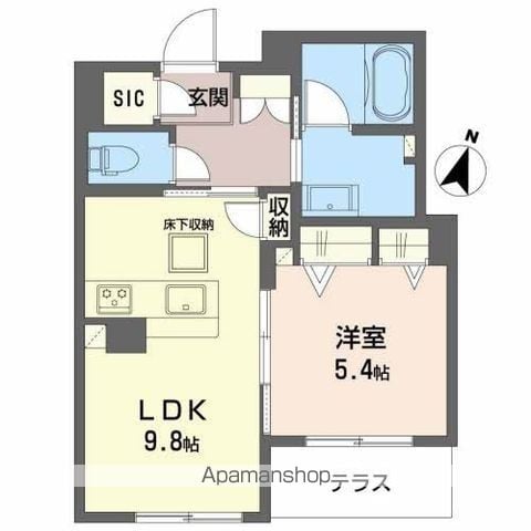 シャーメゾンアミスタの間取り写真
