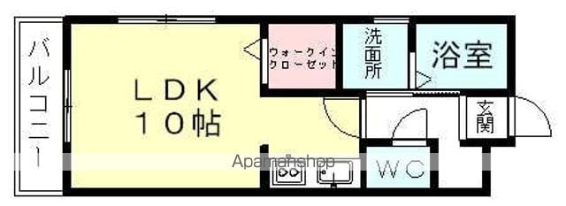 アバンウェル荒川の間取り写真