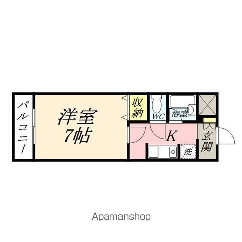 マローン新福の間取り写真