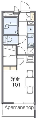 【レオパレスＷＡＶＥＩＭＰＡＣＴの間取り】