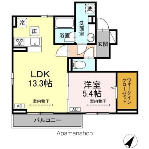 プラゼールの間取り写真