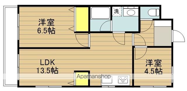 ウエストパレス蕨Ⅱの間取り