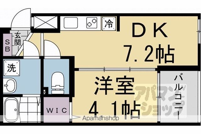 ソルテラスTHE KYOTO東寺の間取り写真