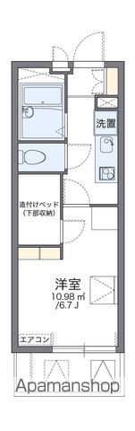 レオパレスソフィア　弐番館の間取り