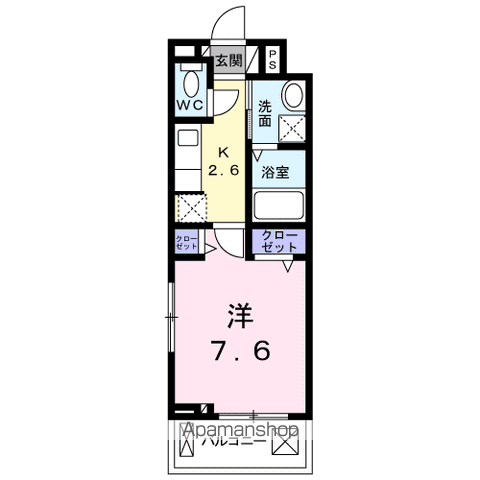 ネオ・ブライト君休 305 ｜ 福岡県福岡市博多区那珂４丁目16-35（賃貸アパート1K・3階・27.02㎡） その2