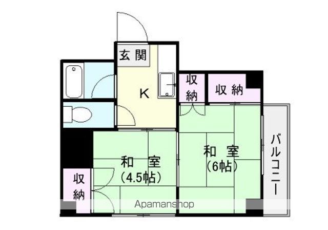 中島マンションの間取り写真