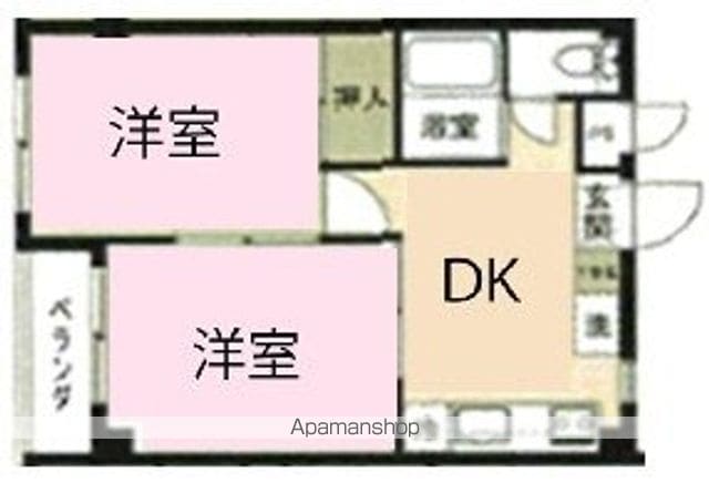 クロノス江戸川の間取り写真