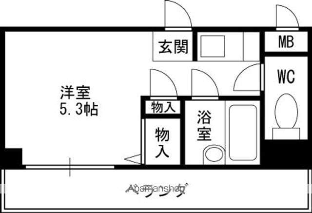 ブランシュ甲東園の間取り写真