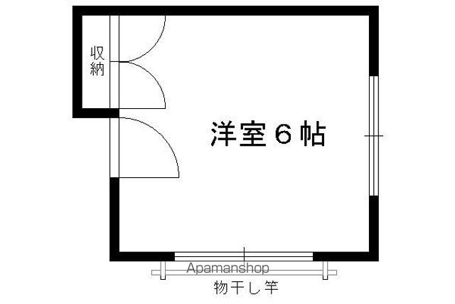 神山荘の間取り写真