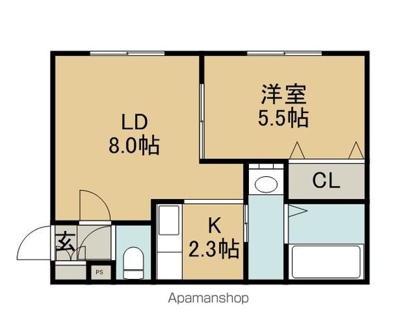 フォレスタ広葉町Nの間取り写真