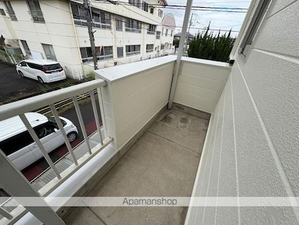 Ｓ亀田町借家[3LDK/92.07m2]のバルコニー