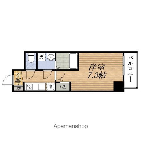 S−RESIDENCE新大阪WESTの間取り写真