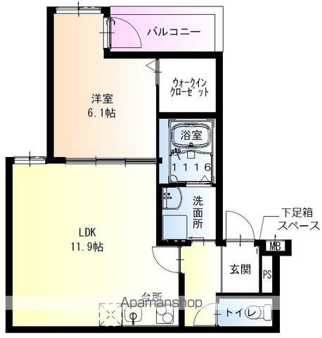 フジパレス浜寺昭和町の間取り写真